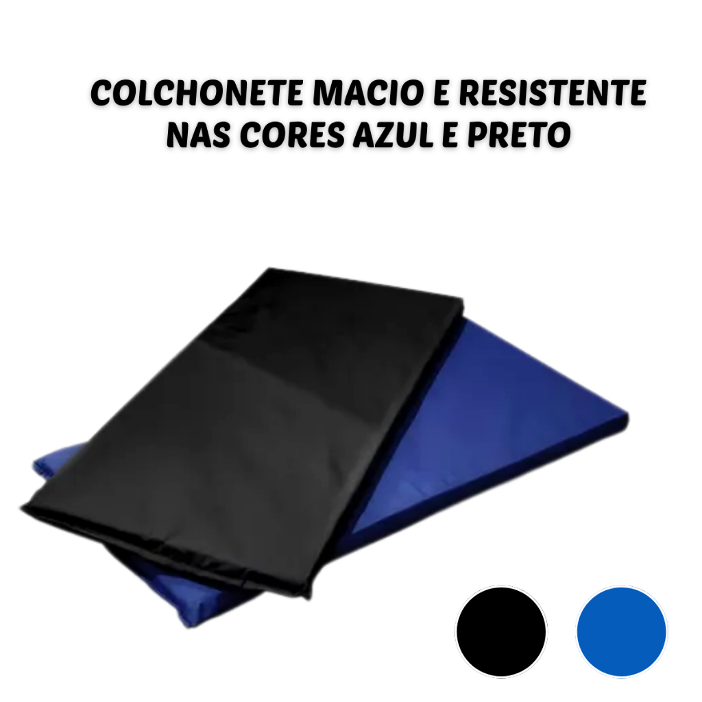 COLCHONETE DE ACADEMIA IMPERMEÁVEL 90X40X3 –