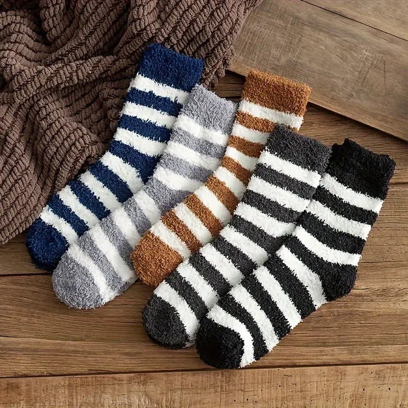 Kit 6 pares meias Femininas masculinas De Lã Felp