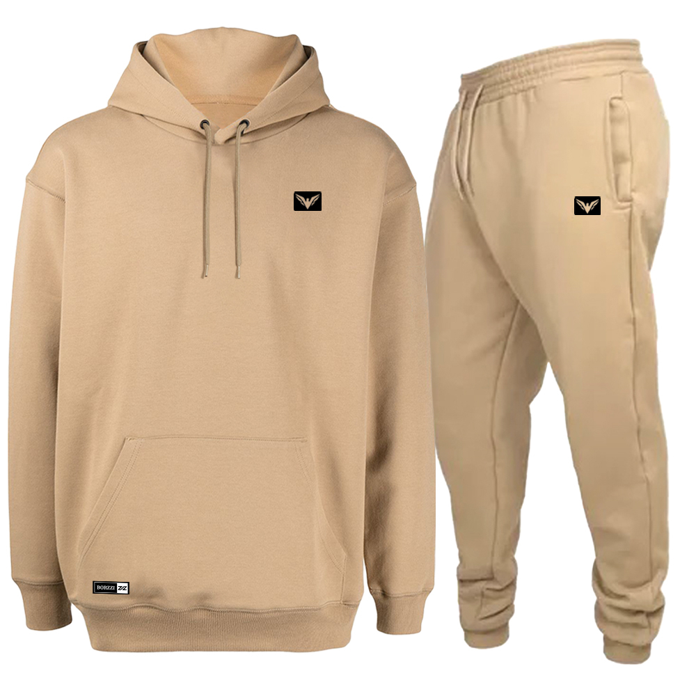 Conjunto Moletom Blusa De Frio + Calça Abrigo Mod