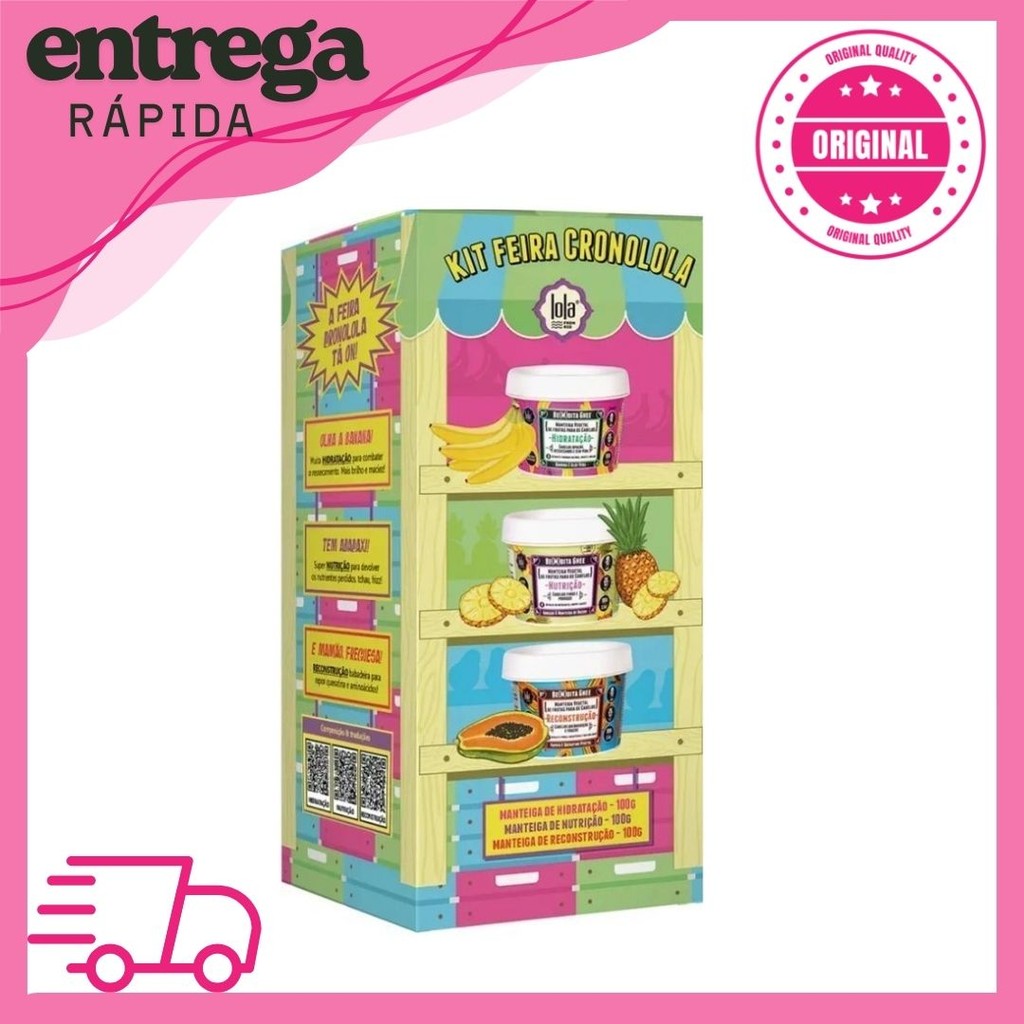 Kit Feira Cronolola Bemdita Ghee 100g Nutrição H