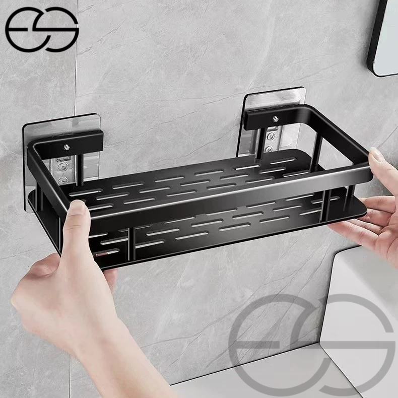 1/2/3 Suporte De Shampoo Preto Organizador Alta qu