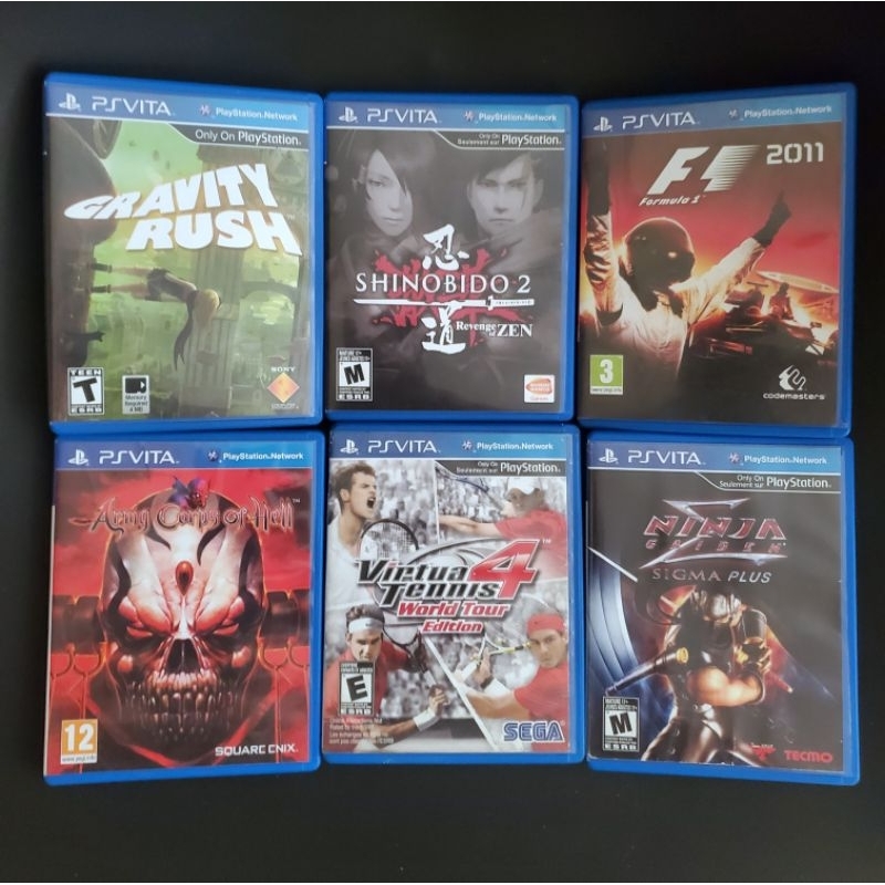 Jogos Ps Vita Midia Fisica com Capas (Produto usad