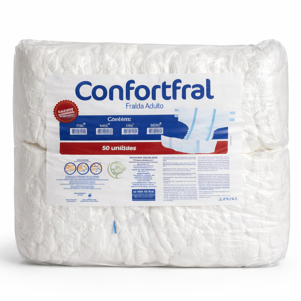 Fralda Geriátrica Segunda Linha Tamanho P-M-G-GG