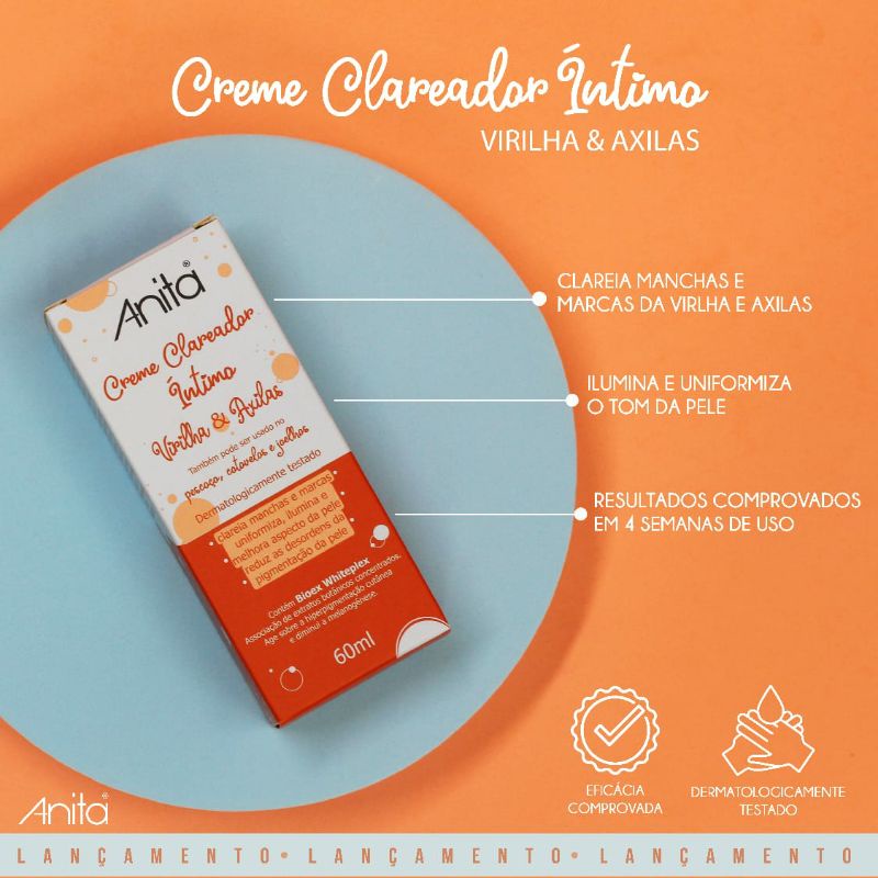 Creme Clareador Íntimo Anita
