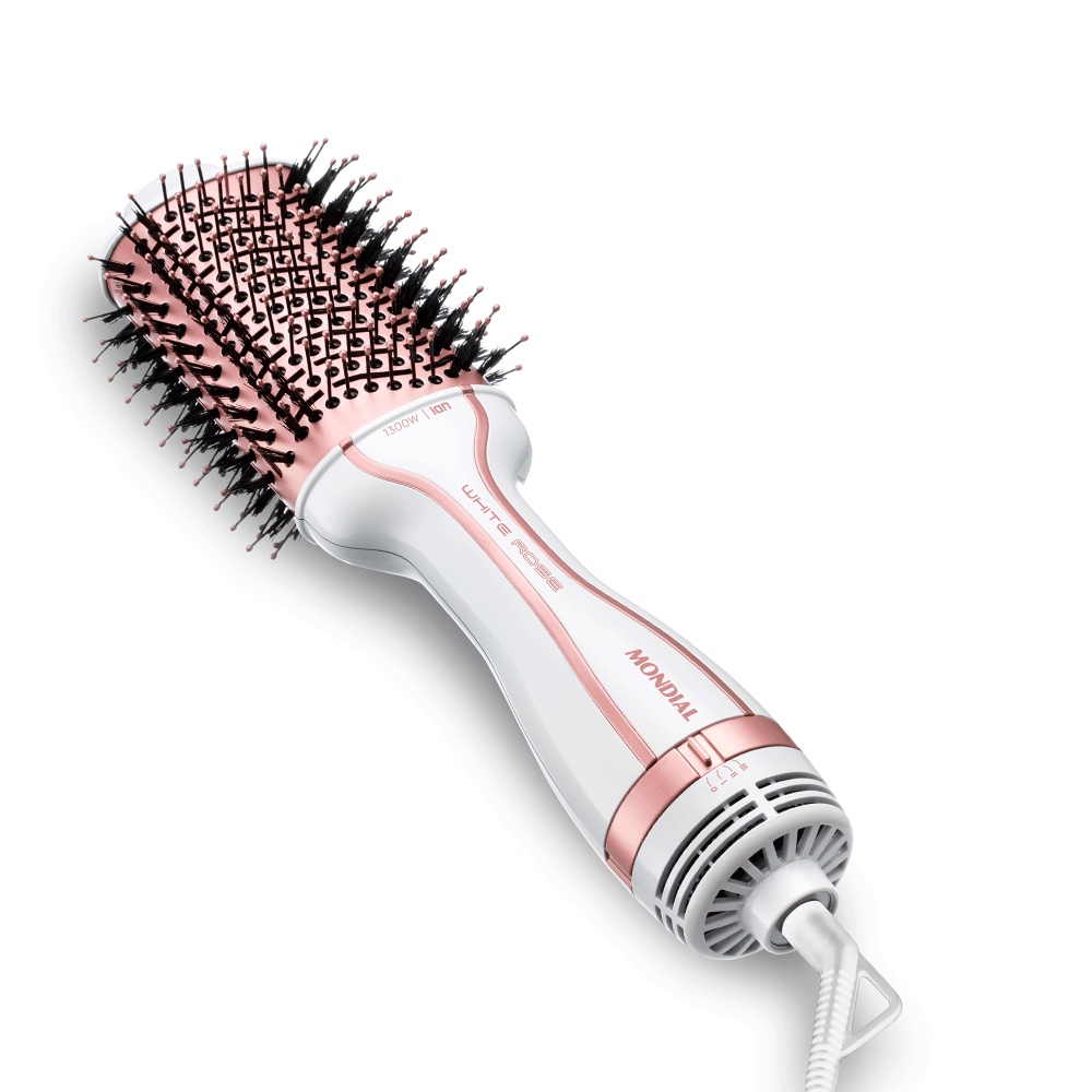 Escova Secadora Mondial White Rose Line 3 em 1 ES-
