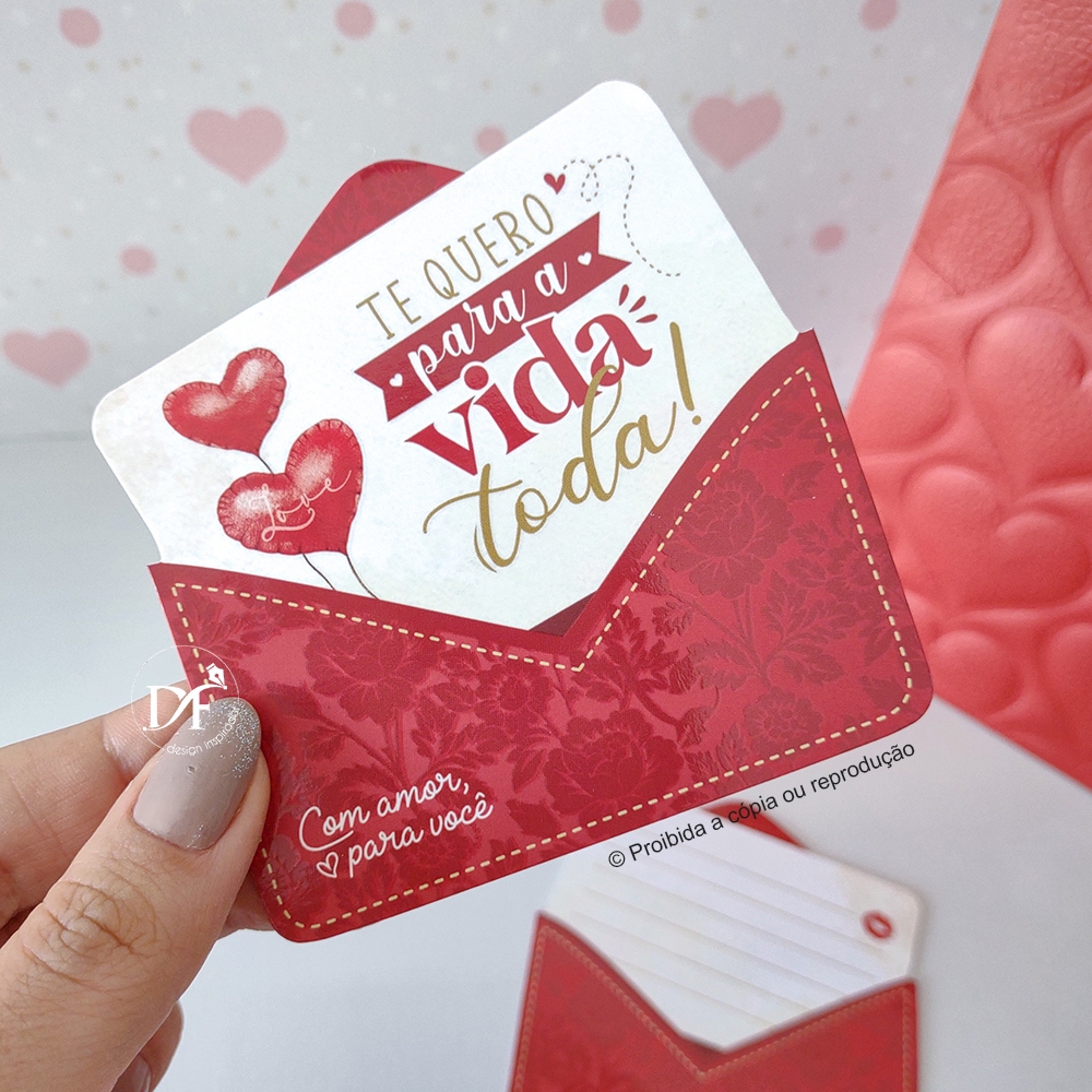 Postal Dia dos Namorados para presentes ou encomen