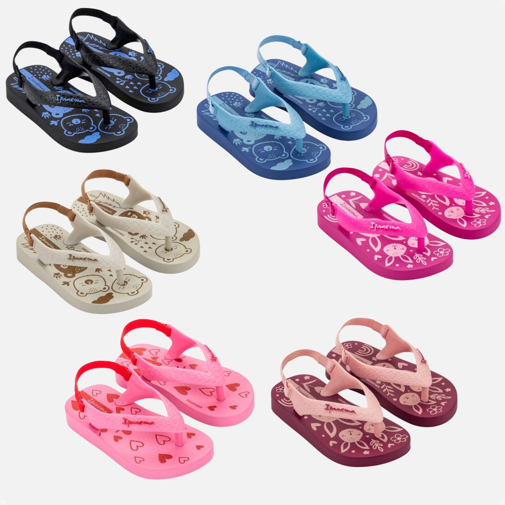 Chinelo Sandália Ipanema Baby Infantil com Elást