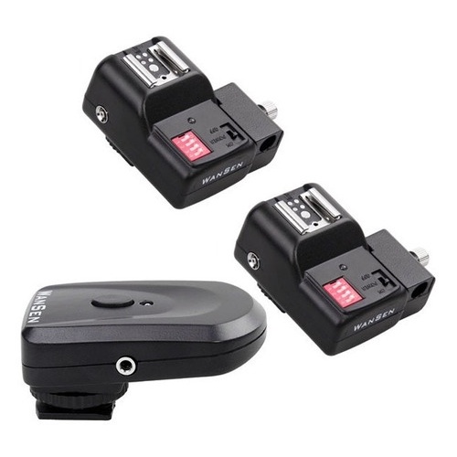 Rádio Flash Pt-16NE Transmissor e 2 Receptores co