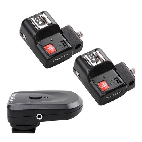 Rádio Flash Pt-04ne Transmissor E 2 Receptores 4 