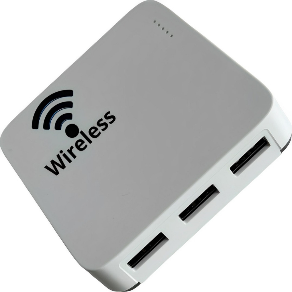 Print Server Servidor De Impressão Wifi Para 3 Im