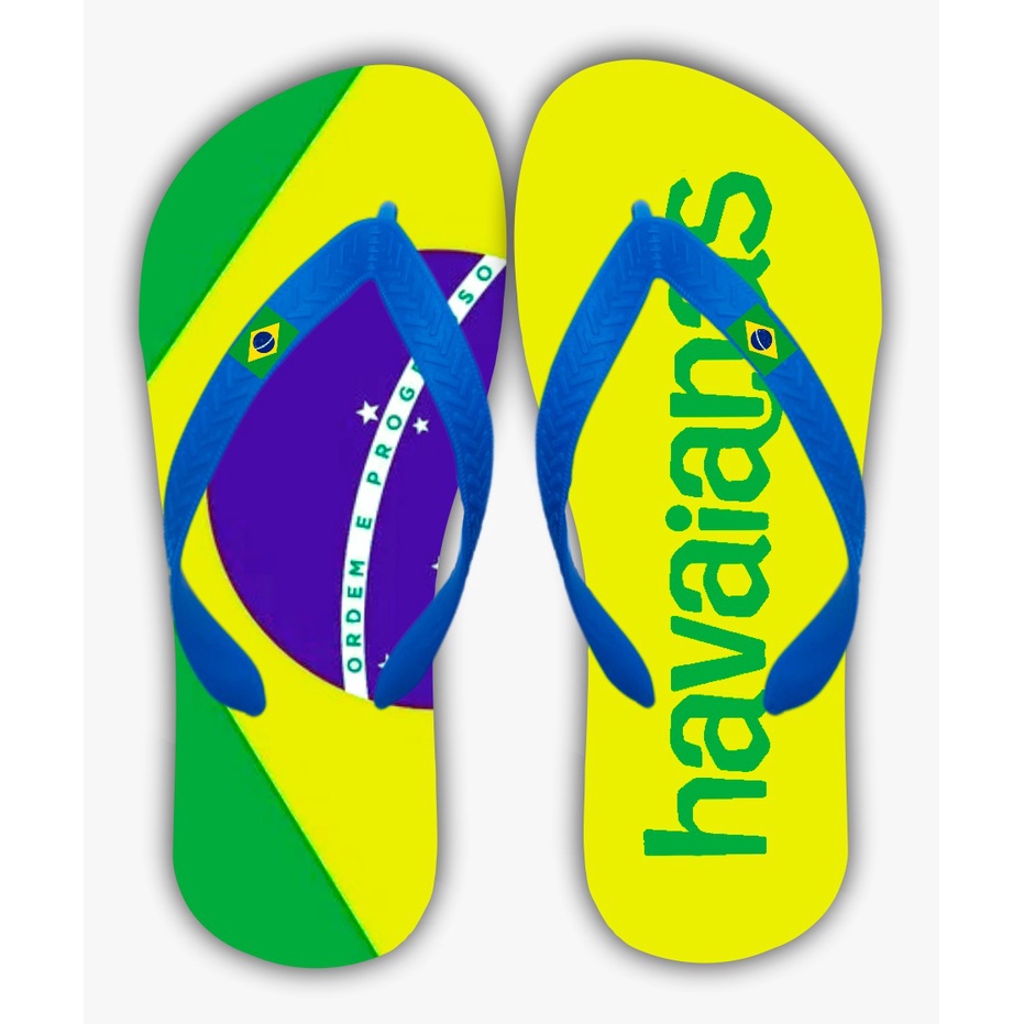 Chinelo Sandália Copa do Mundo 2022 Brasil Mascul