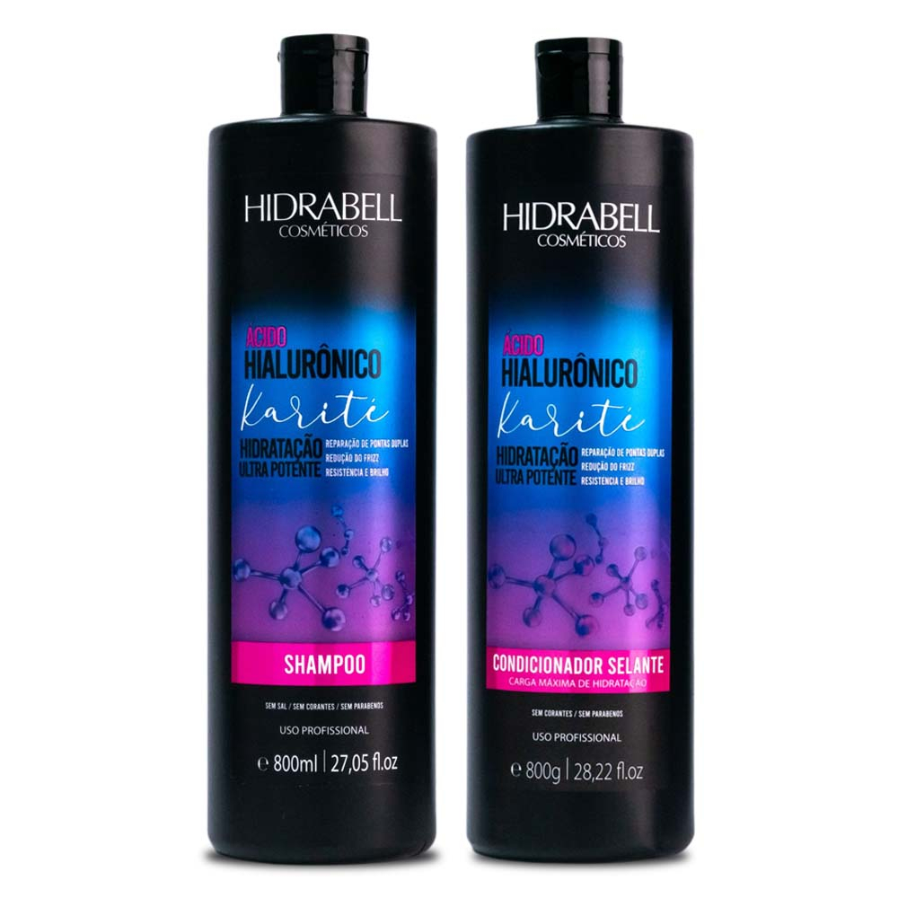 Kit Ácido Hialurônico com Karité Hidratação U