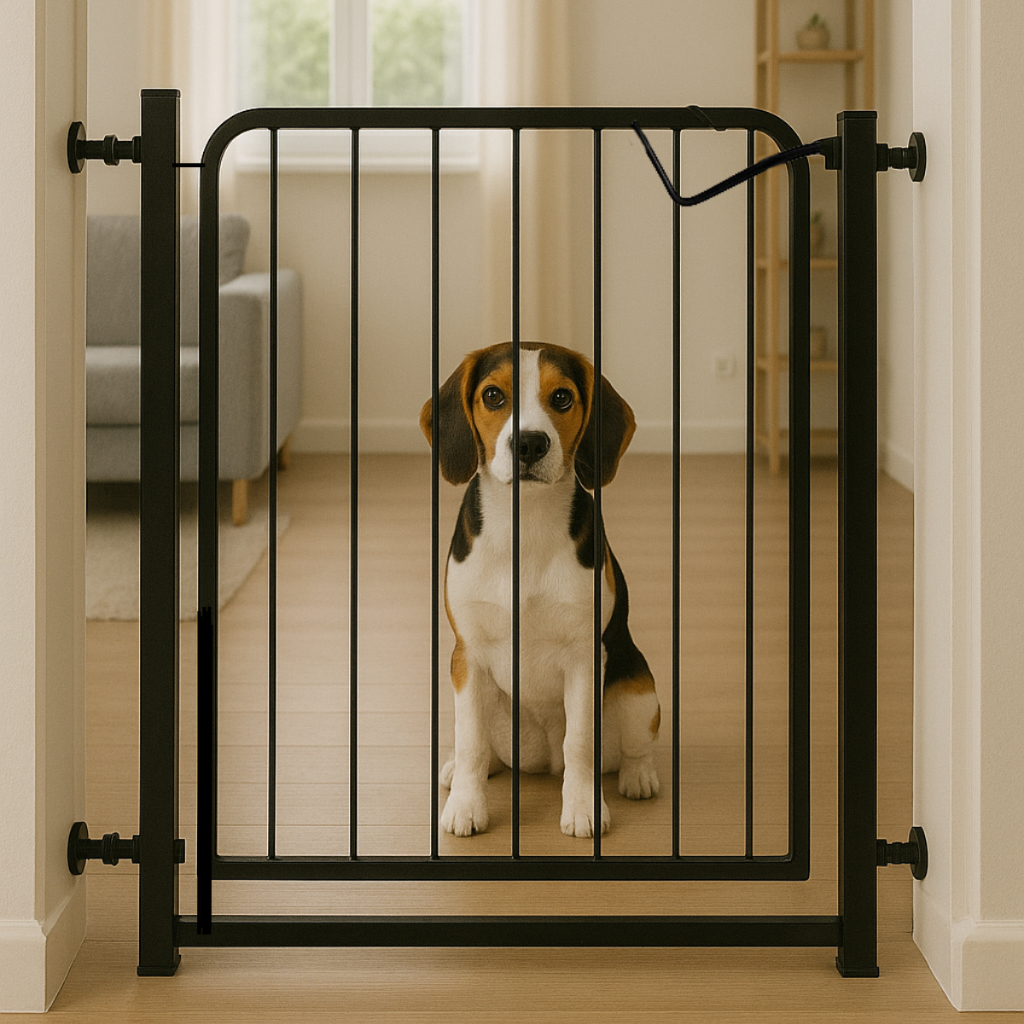 Grade Portão Proteção Animais Bebê 78 a 132cm 