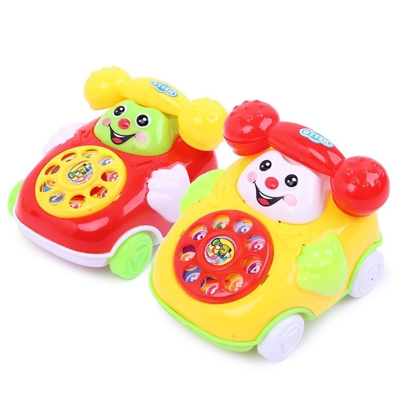 Telefone de Brinquedo para Bebê Música Telefone 