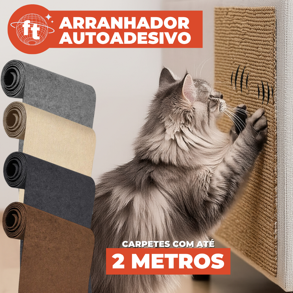 Arranhador Adesivo para gatos Adesivo Ajustável C