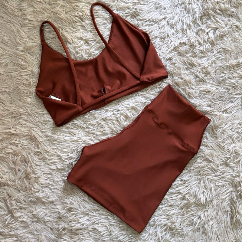 conjunto short fitness de academia zero transparê