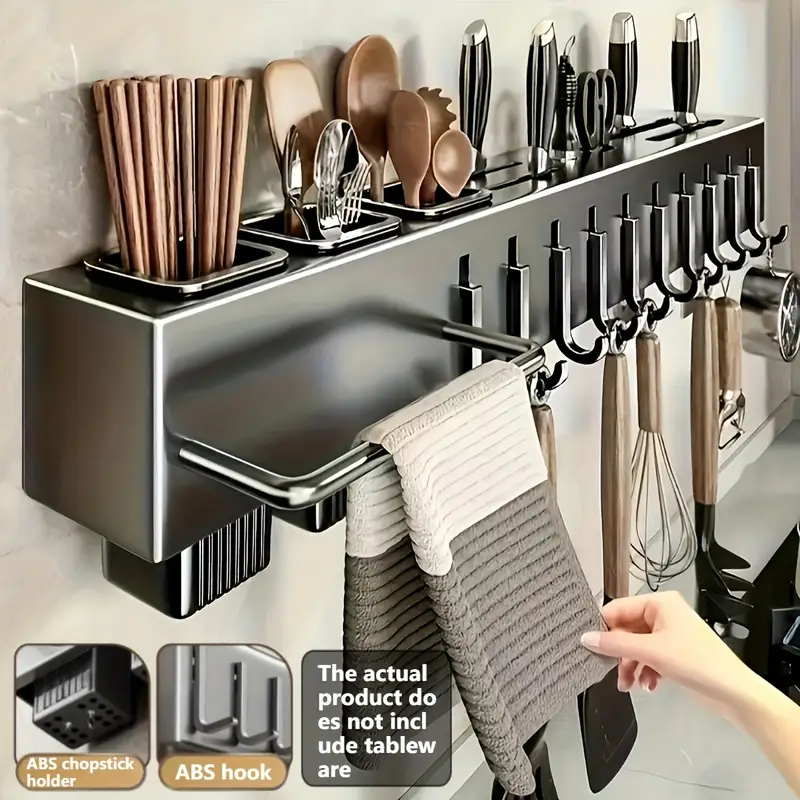 Organizador de Cozinha sem Perfuração, Suporte p