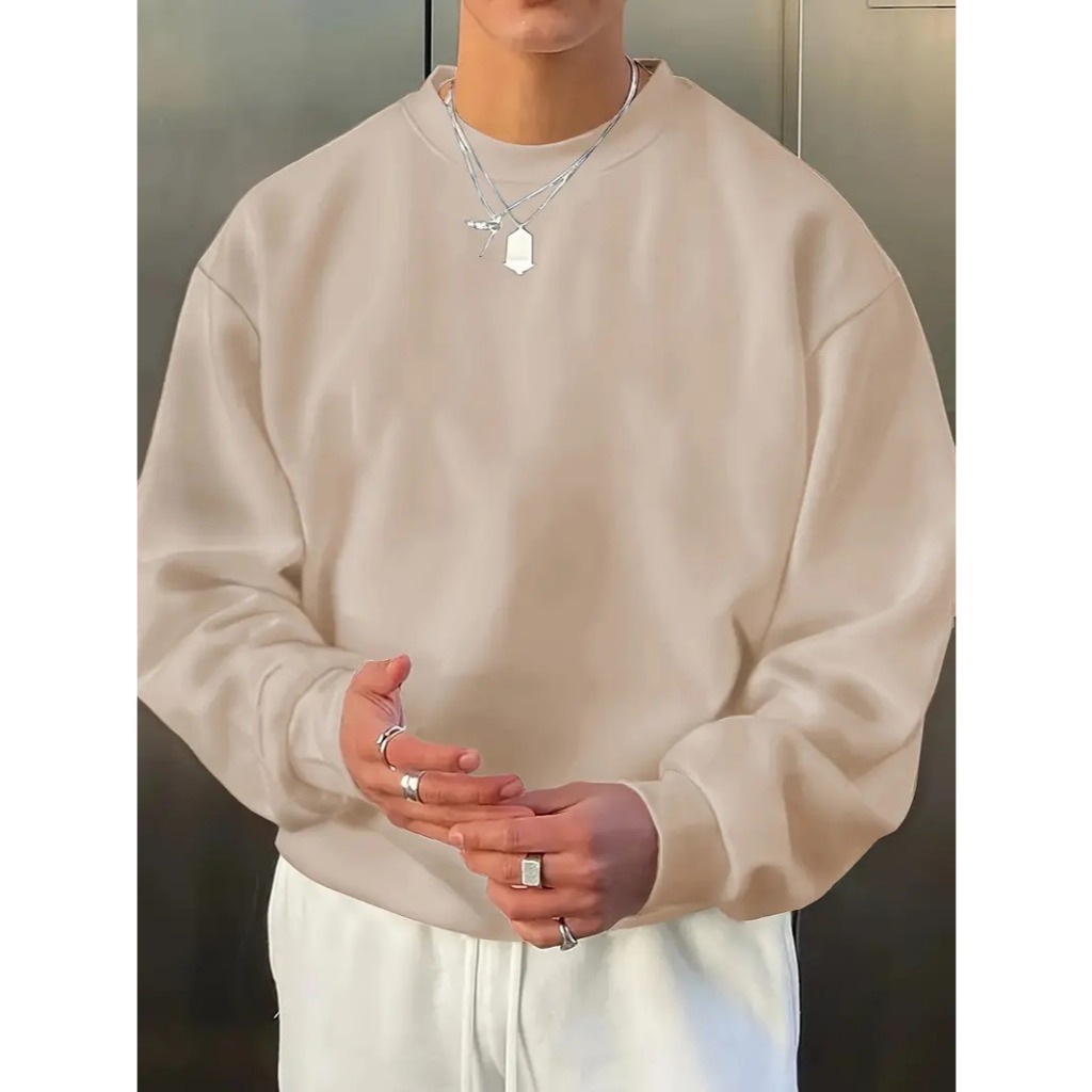 Moletom Gola Redonda Masculino Feminino Blusa de F