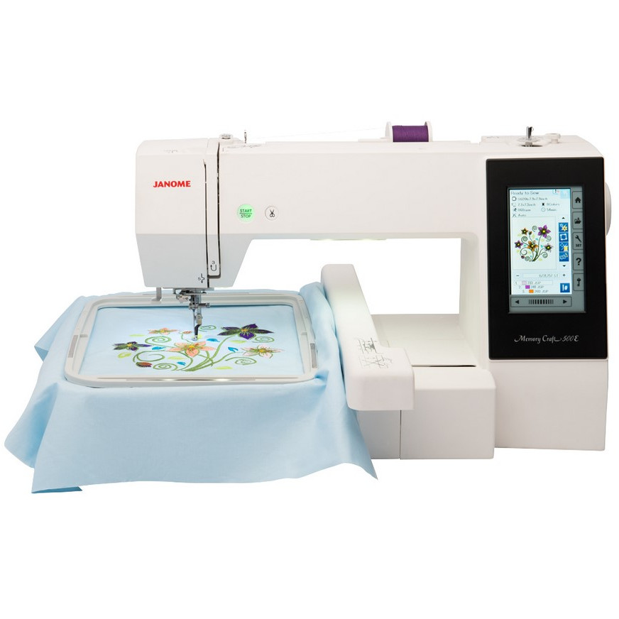 Máquina de Bordar Janome MC500E