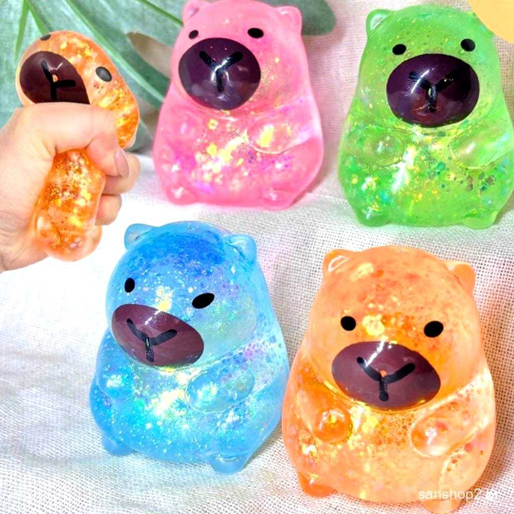 Brinquedo de apertar, capivara squishi Anti stress