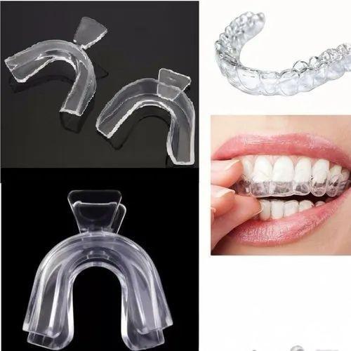 2 Placas Protetor Dental Termo Moldável Anti Brux