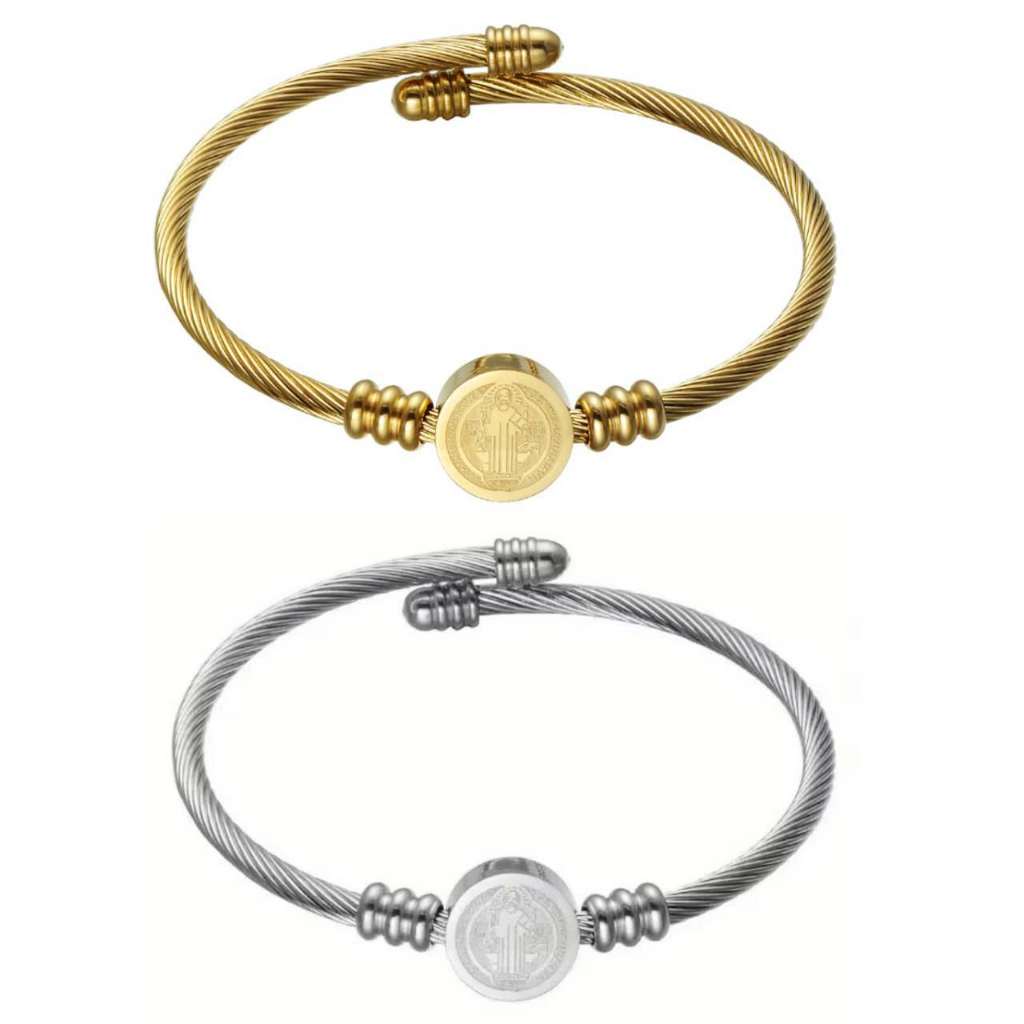 Pulseira Protetora Feminina De Aço Inoxidável Aj