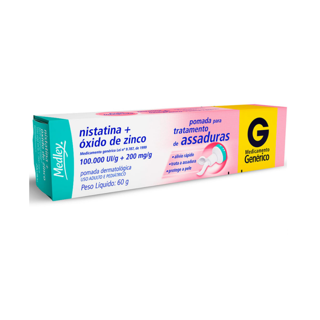 Nistatina+Oxido De Zinco 60Gr Medley