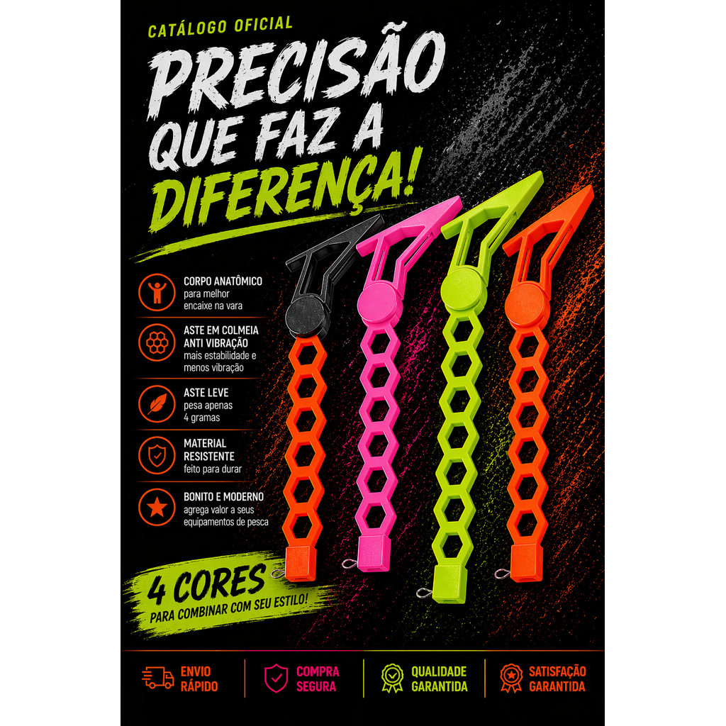 Balancinho Dedo Duro Sinalizador de Puxada Vara de