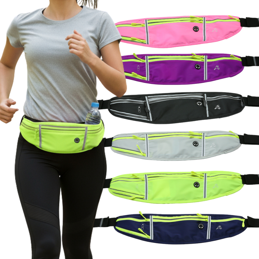 Bolsa Pochete Colorida Unissex Esportiva Sem Volum