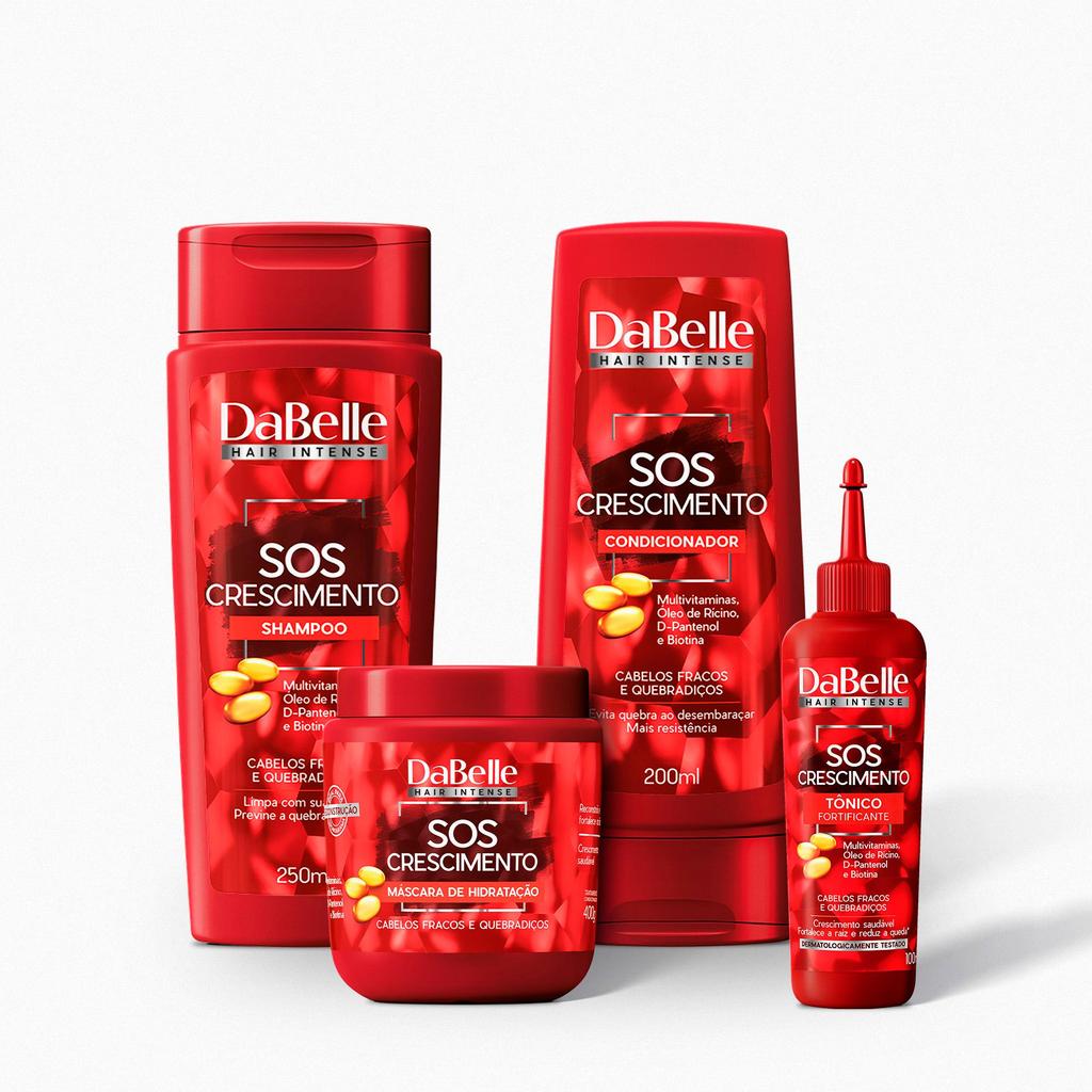 Kit SOS Crescimento DaBelle Hair – 4 produto