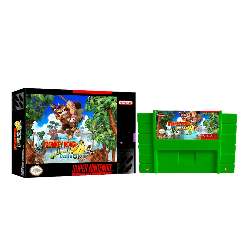 Coletanea Donkey Kong para super nintendo 3 jogos 