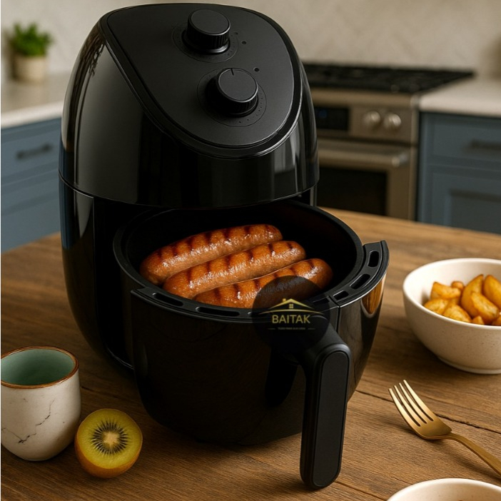 Fritadeira Elétrica Sem Óleo Air Fryer 3,5L Hom