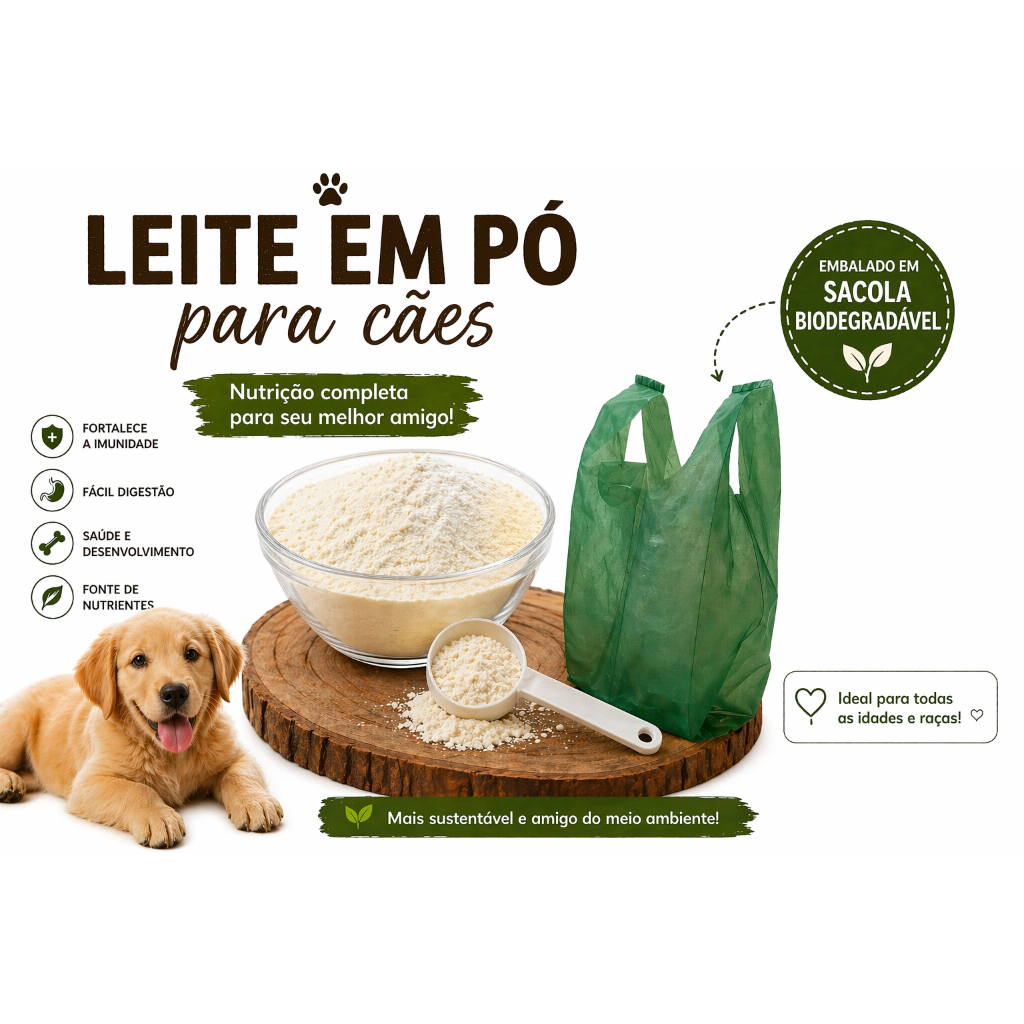 Leite em Pó Para Pets 1kg A GRANEL