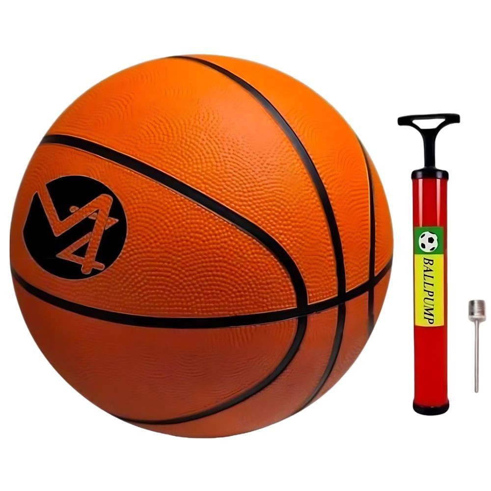 KIT BOLA DE BASQUETE TAMANHO OFICIAL PRO 7 MAIS BO