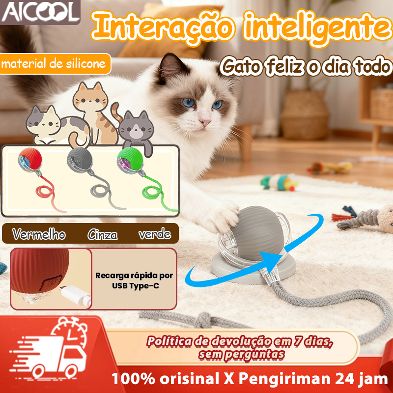Brinquedos para gatos inteligentes Carga automáti