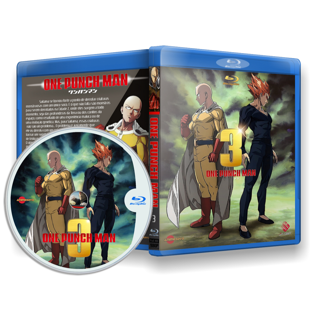 Blu-ray One Punch Man 3 – Terceira temporada