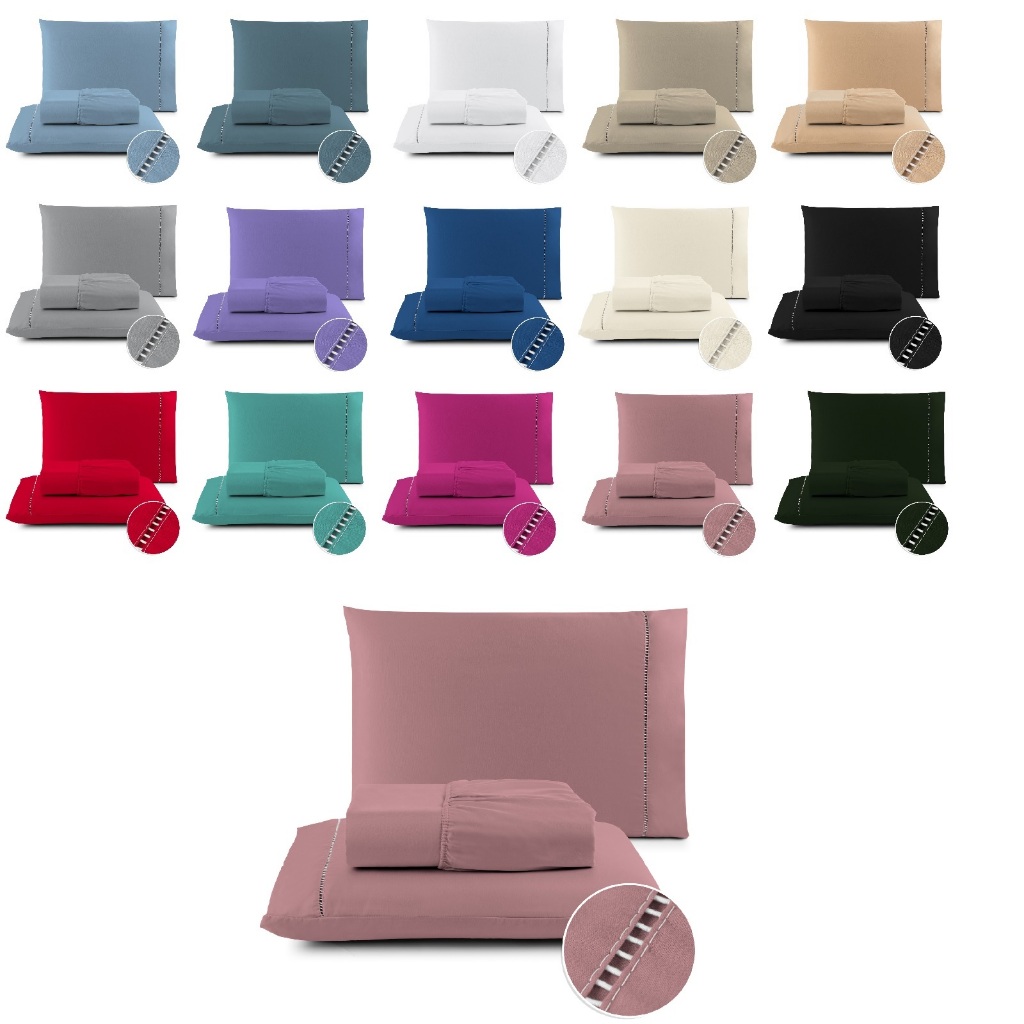Lencol  Micropercal 400 Jogo De Cama Com Fronha To