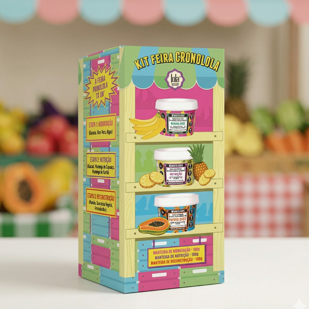 Kit Feira Cronolola Bemdita Ghee 100g Nutrição H