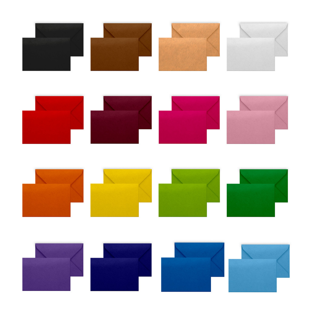 Kit c/ 10 Envelopes para Convite Tamanho Pequeno &