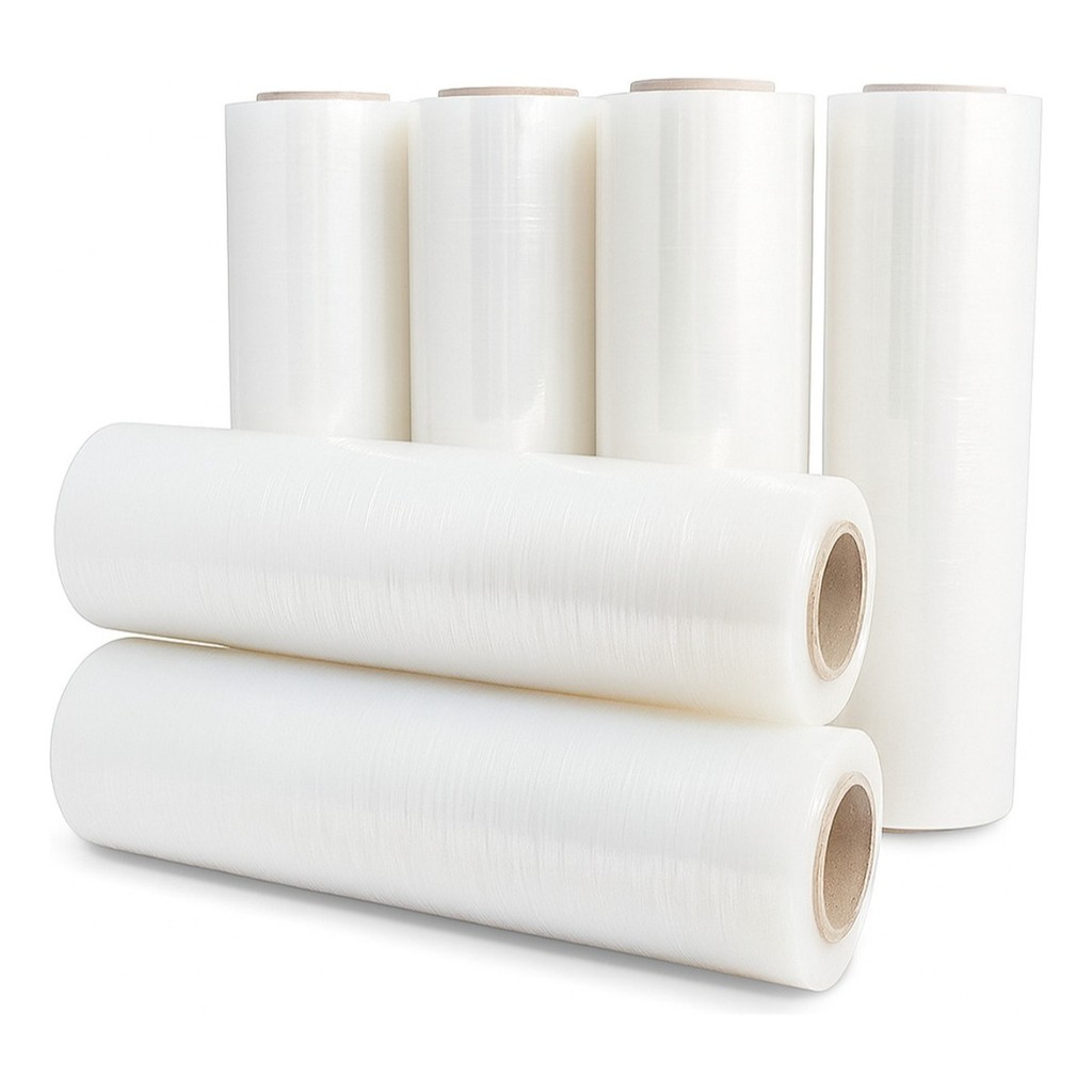 Bobina Filme Stretch 500mm 3kg  Kit 6 Rolos Para E