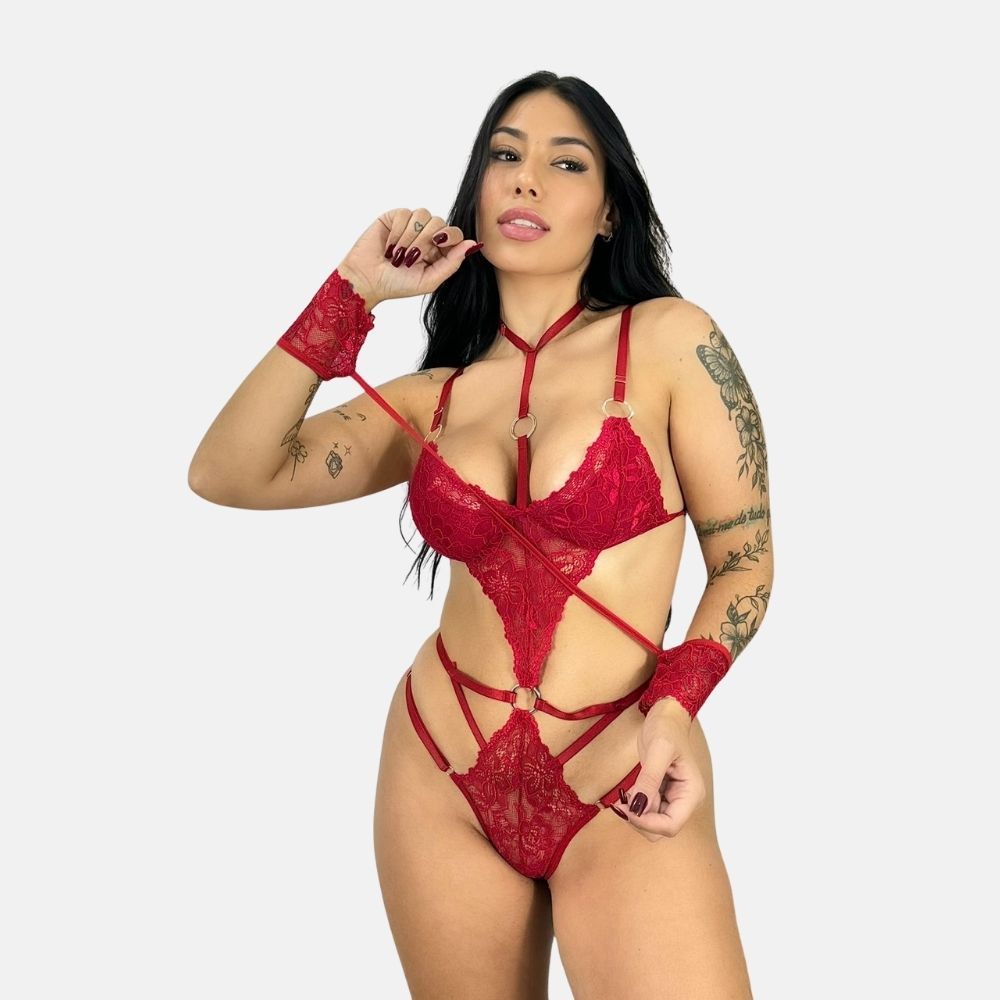 Conjunto Argola Sem Bojo Lingerie Feminina Calcinh