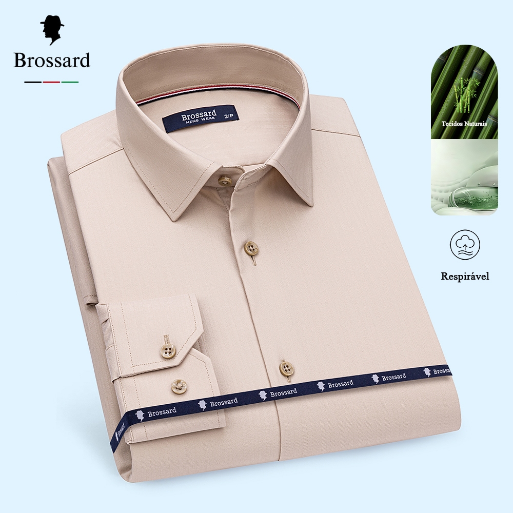 Camisa Social Masculina Premium BROSSARD – N