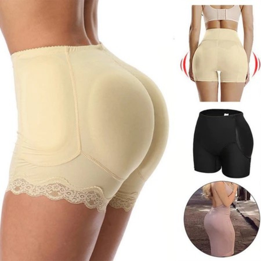 Calcinha Short Com Bojo Enchimento Aumenta Bumbum 