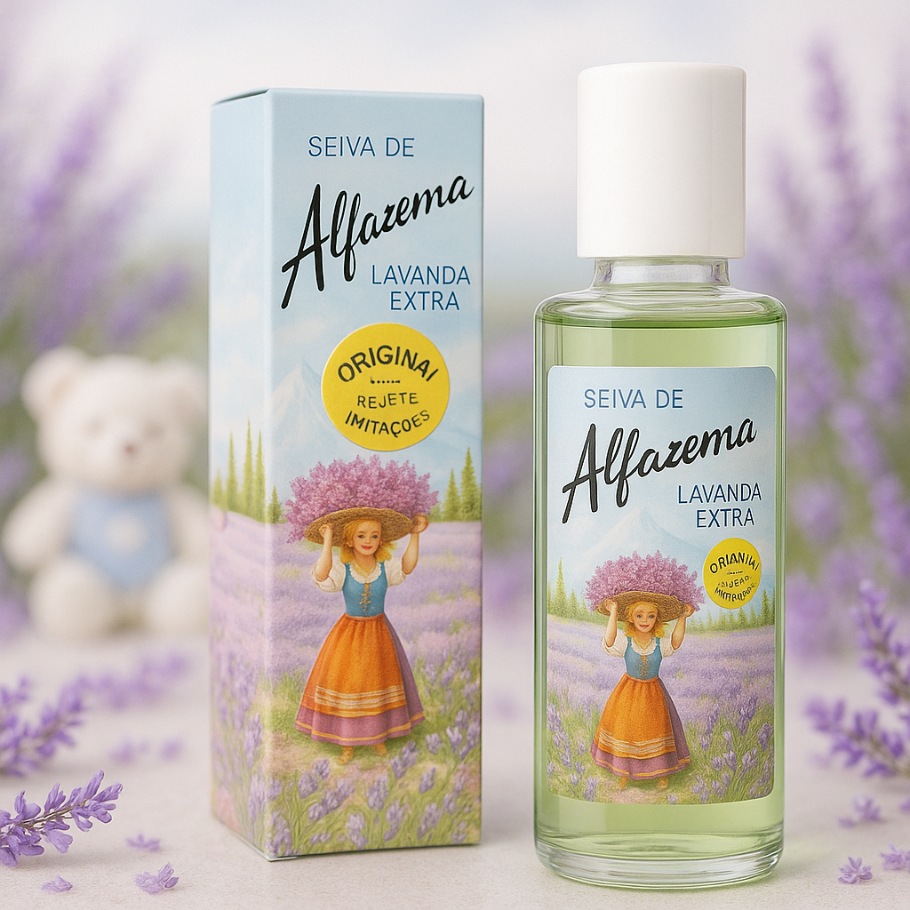 Colônia Seiva de Alfazema Lavanda ORIGINAL 118ml 