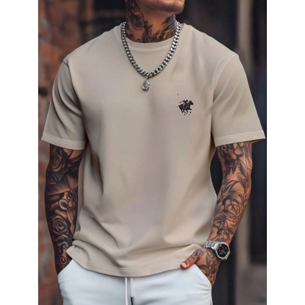 Camiseta Masculina Algodão Malha Importada Camisa