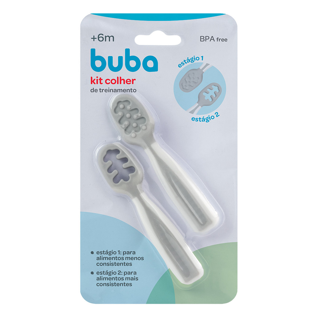 Kit 2 Colheres de Treinamento Autoalimentação 6m