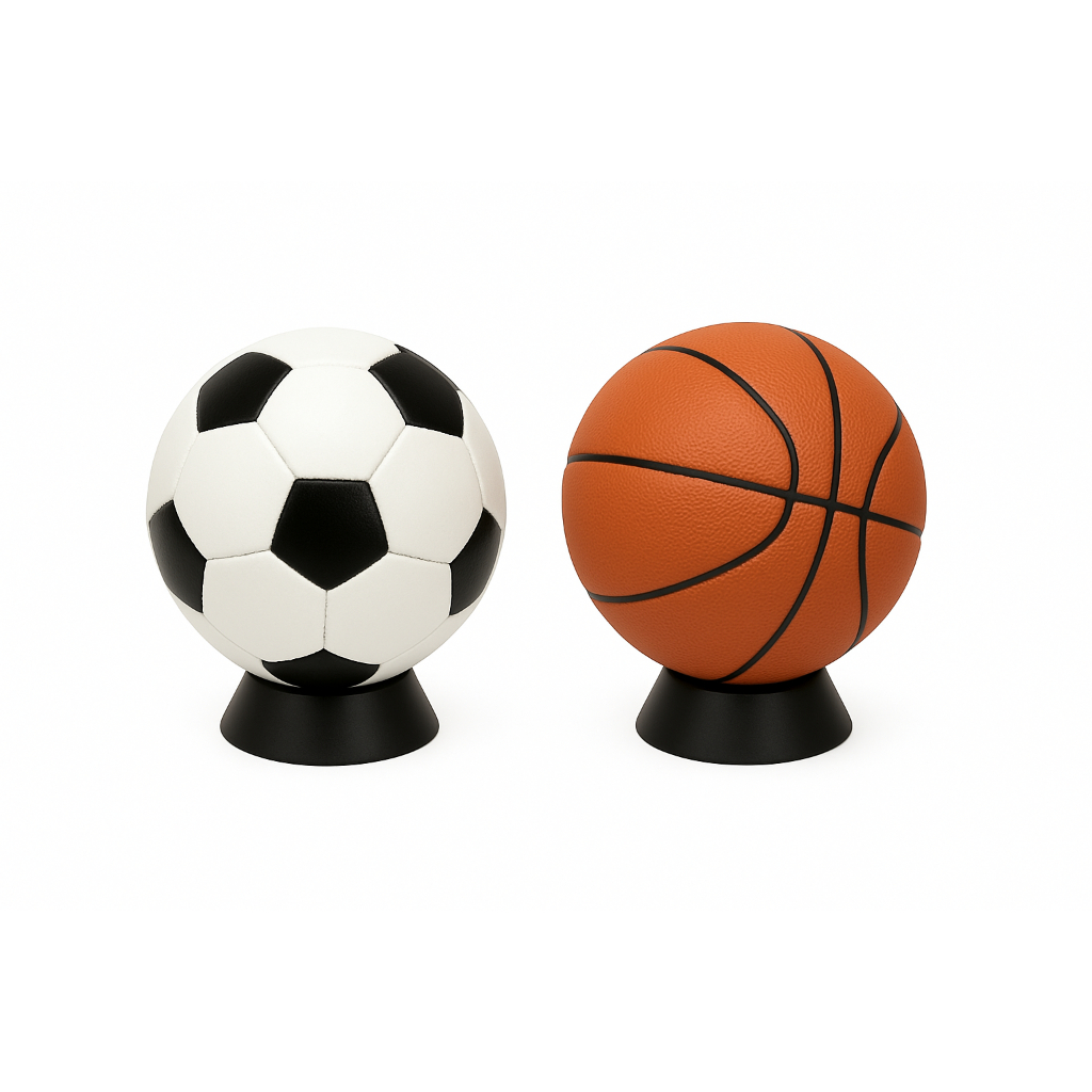 2 Suportes Expositores P/ Bola Futebol Basquete V�