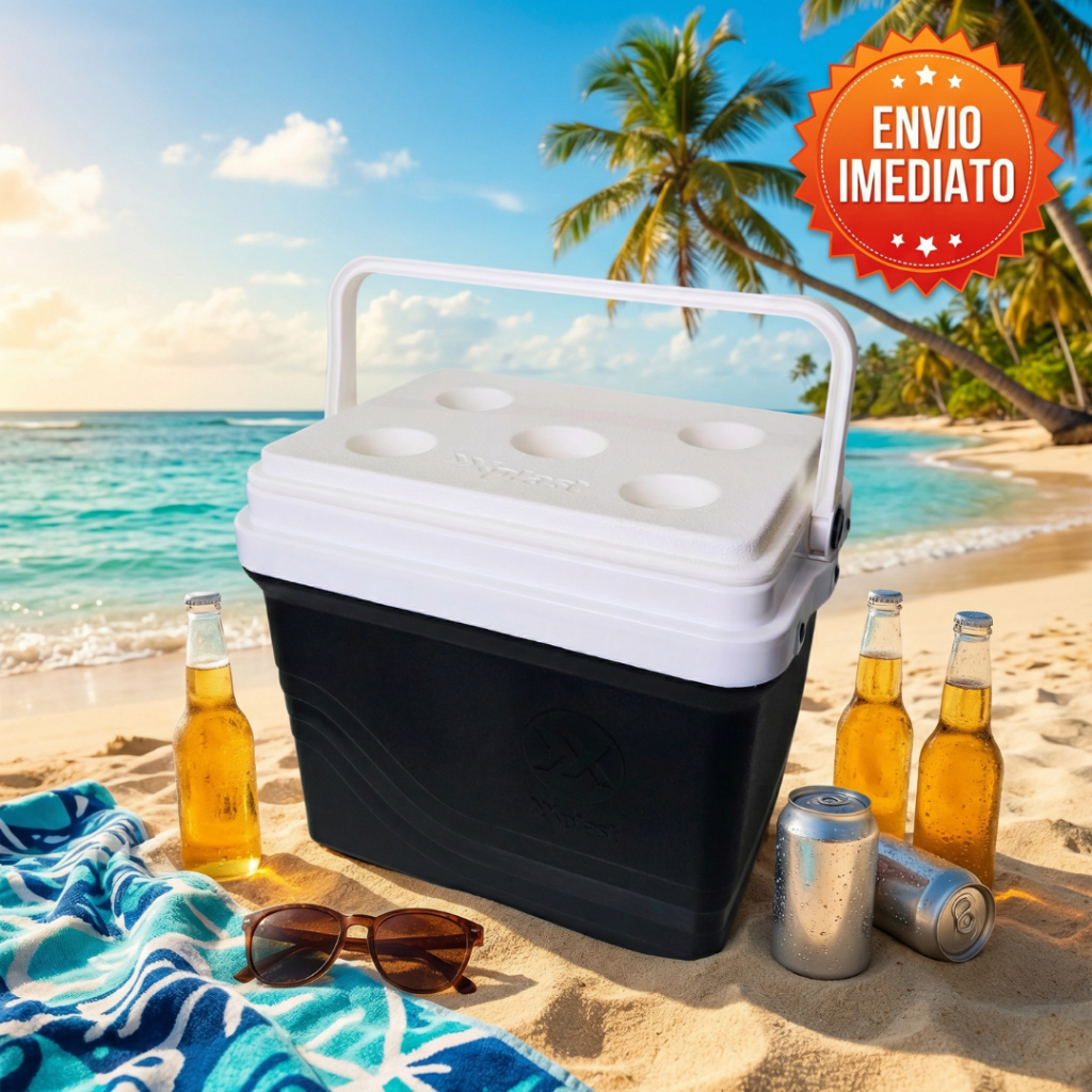 Caixa Térmica 42L Ou 22L Cooler Viagem Praia Pisc