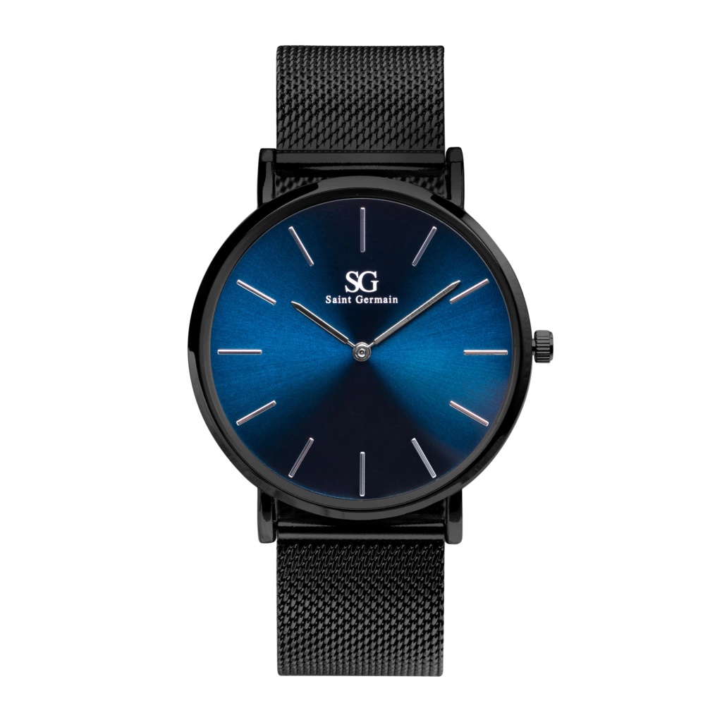 Relógio Masculino Preto Saint Germain Houston Ful