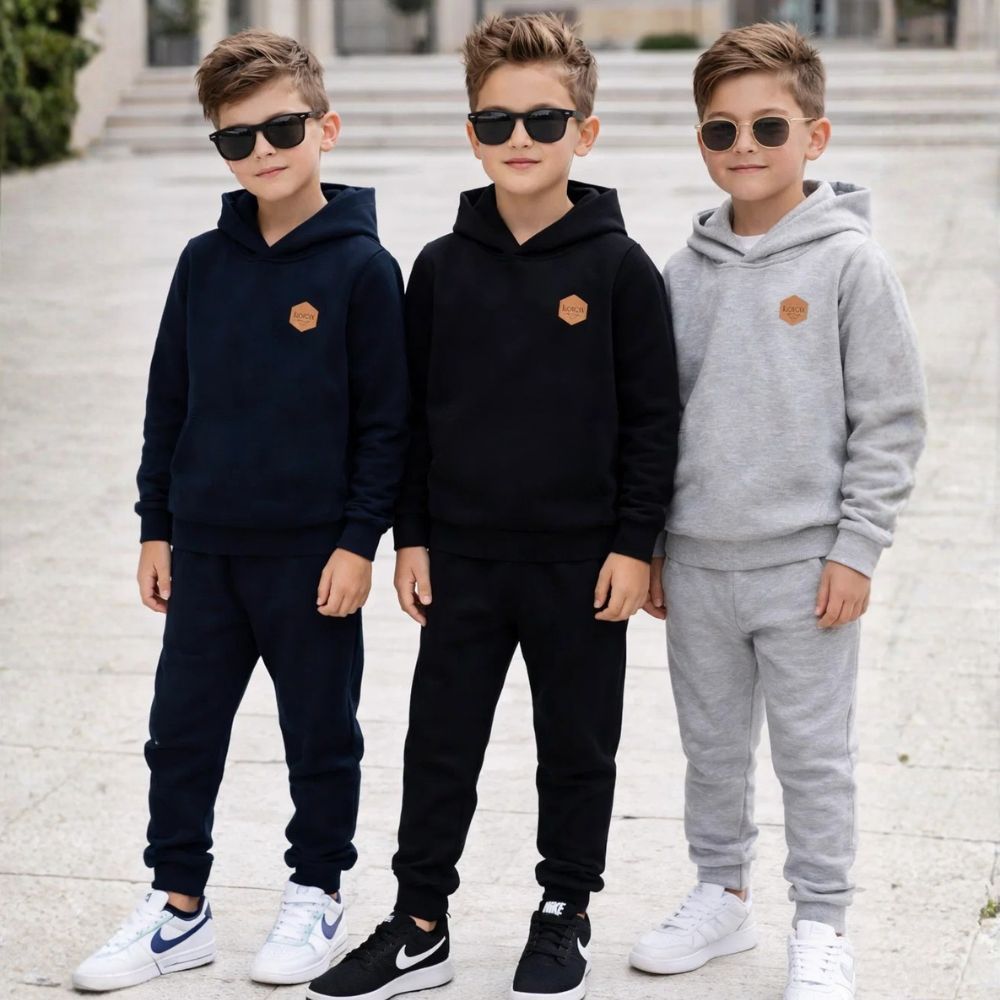 Conjunto Moletom Infantil Menino Grosso  Casaco + 